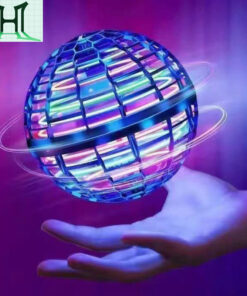 Quả cầu ma thuật boomerang phát sáng và tự quay lại vị trí ném, đồ chơi bóng bay UFO giải trí cho bé