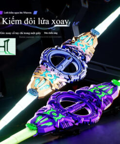 Đồ chơi Kiếm LED phát sáng không gian, hiệu ứng âm thanh siêu ngầu, chất liệu ABS, an toàn và không gây hại cho bé