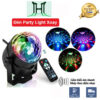 Đèn Led Party Light 7 Chế Độ Màu, loại xoay, Chớp Nháy Theo Nhạc, Trang Trí Decor Phòng, Đèn Laser điều khiển từ xa.