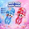 Đồ Chơi Bạch Tuộc Phát Sáng Có Nhạc Nhảy Múa Tự Động Né Vật Cản LED Tặng Pin