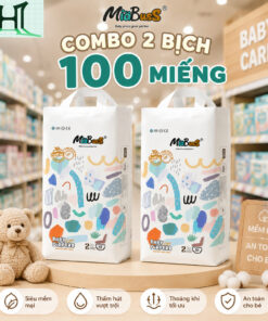 Bỉm/Tã Quần trẻ em 50 miếng Miobuss, JOLIE mềm mỏng, thấm hút tốt, chống tràn, đủ size cho bé yêu thoải mái vận động.